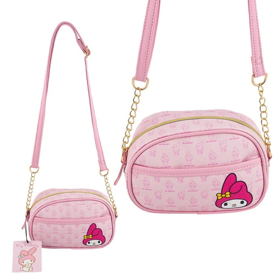 My Melody Crossbody Camera Bag - 7.5" - Stylish and Versatile - Compact - Adjustable Strap, 1 COUNT