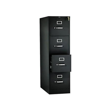 UPC 089192040605 product image for HON 4 Drawers Vertical Lockable Filing Cabinet  Black | upcitemdb.com
