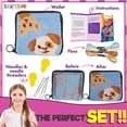 thumbnail image 2 of Kit de billetera Needlepoint CRAFTILOO preimpreso para niños, 2 of 5