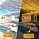 thumbnail image 2 of Cadena de luces solares para exteriores, 200 luces LED impermeables con forma de globo de cristal con 8 modos de luz alimentada por energía solar para decoración navideña de jardín, 2 of 6