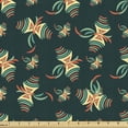 thumbnail image 1 of Kites Fabric by the Yard Upholstery, Ornamental Kites Background Air Toy Hovering in Wind Illustration, Decorative Fabric for DIY and Home Accents, 3 Yards, Hunter Green Pale Yellow by Ambesonne, 1 of 4