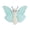Blue, variant on Apricot Lamb Matcha Butterfly Plush Toy for Kids 7.5 Inches