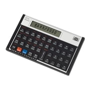 HP 12C Platinum - Financial Calculator - Battery - Silver, Carbonite