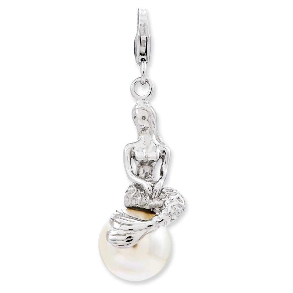13mm Silver Yellow Plated Vidd Mia Charm