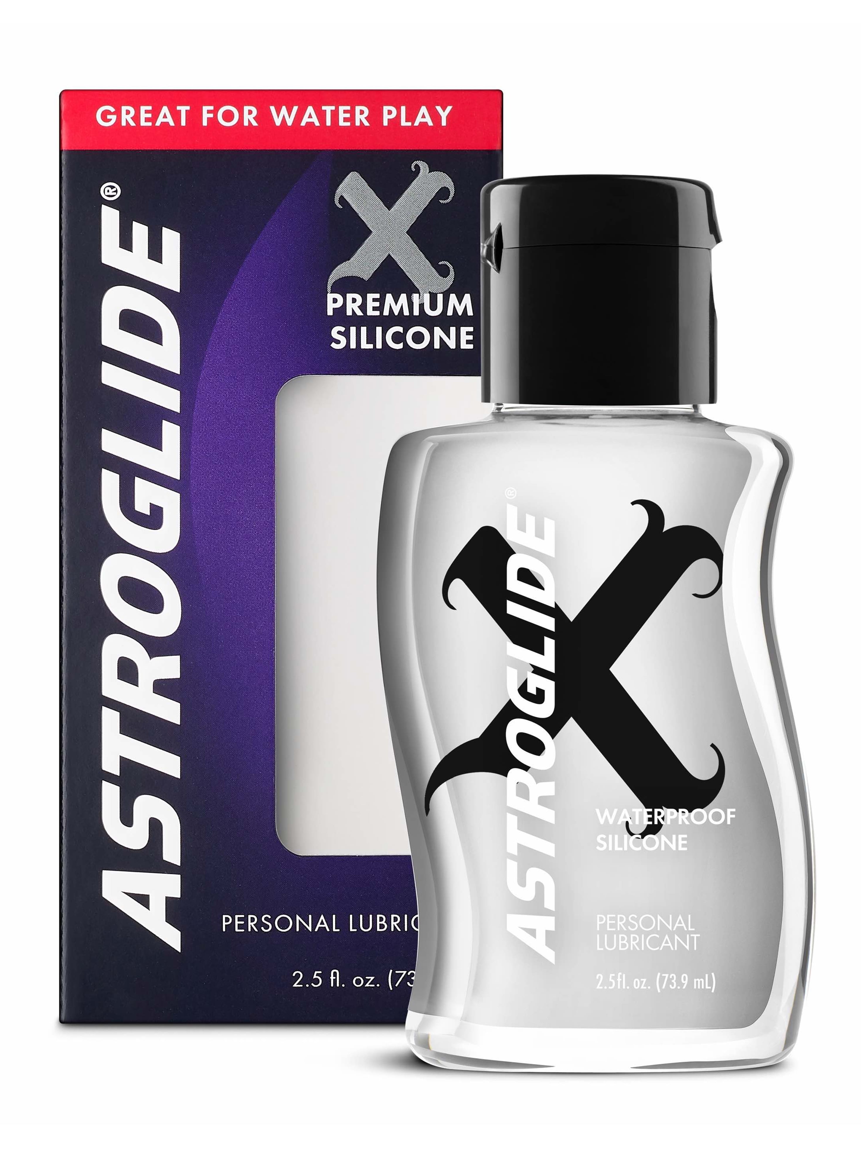 Astroglide X, Premium Waterproof Silicone Personal Lubricant 2.5 Oz