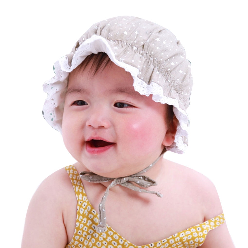 Baby Bonnet Newborn Hats Spring Summer 
