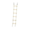 thumbnail image 3 of Siruishop Climbing Ladder Climbing Rope Ladder for Outdoor Sun Protection Wood Fitness Toy, 3 of 8