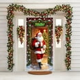 thumbnail image 5 of LmnLft Santa Claus Christmas Door Hanging, 35x72 Inch Holiday Banner for Seasonal Decoration, 5 of 6