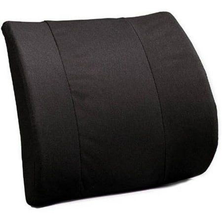 Jobri BetterBack Deluxe Memory Winged Lumbar, Black