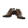thumbnail image 2 of Roamers Mens 4 Eyelet Punched Cap Leather Oxford Shoes, 2 of 4