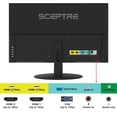 thumbnail image 4 of Sceptre Monitor IPS de 24 Pulgadas 1080p 75Hz con Altavoces Integrados HDMI VGA, E248W-FPT, Negro, 4 of 5