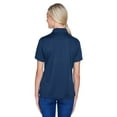 thumbnail image 2 of Harriton M345W Women's Advantage Snag Protection Plus IL Snap Placket Polo-Dark Navy-S, 2 of 3