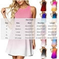 thumbnail image 3 of Levmjia Women's Summer Sleeveless Tank Dress Casual Gradient Color Block O Neck A Line Mini Dress with Side Pockets Loose Fit Stretchy Bodycon Sundress Daily Wear, 3 of 6