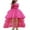 Hot Pink, variant on Moocorvic Flower Girls Dresses Cold Shoulder Short A Line Wedding Party Ball Gown Princess Dress 4-5Years,Black