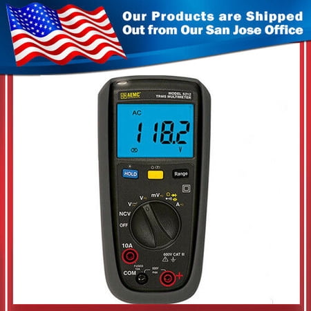 AEMC 5212 Digital Multimeter, TRMS, 4000-cts