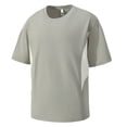 thumbnail image 3 of Luvrsol Tshirts for Men Big & Tall Solid Crew Neck Basic Top Soft Cooling Bamboo Fiber Breathable Summer Tees M-4XL, 3 of 8