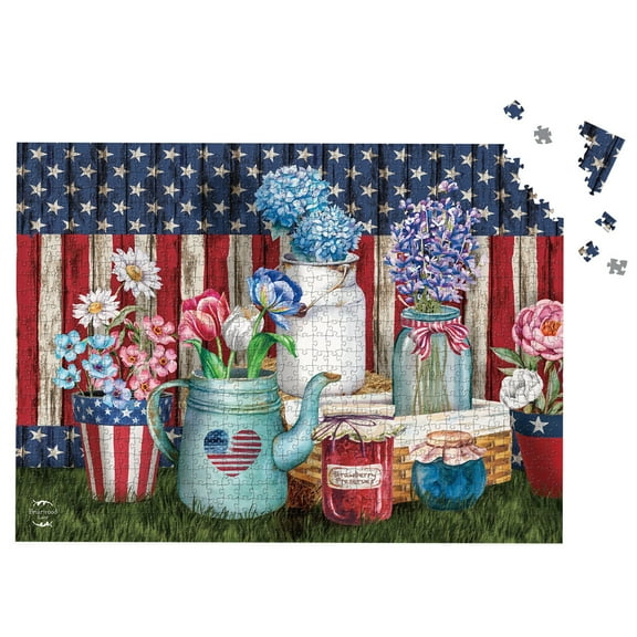 Briarwood Lane American Picnic Summer 1000 Piece Jigsaw Puzzle