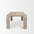 thumbnail image 5 of Mercana McArthur 94" Whitewash Reclaimed Wood Dining Table, 5 of 6