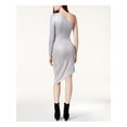 thumbnail image 2 of Glamorous Womens Juniors One Shoulder Fitted Party Dress, 2 of 2