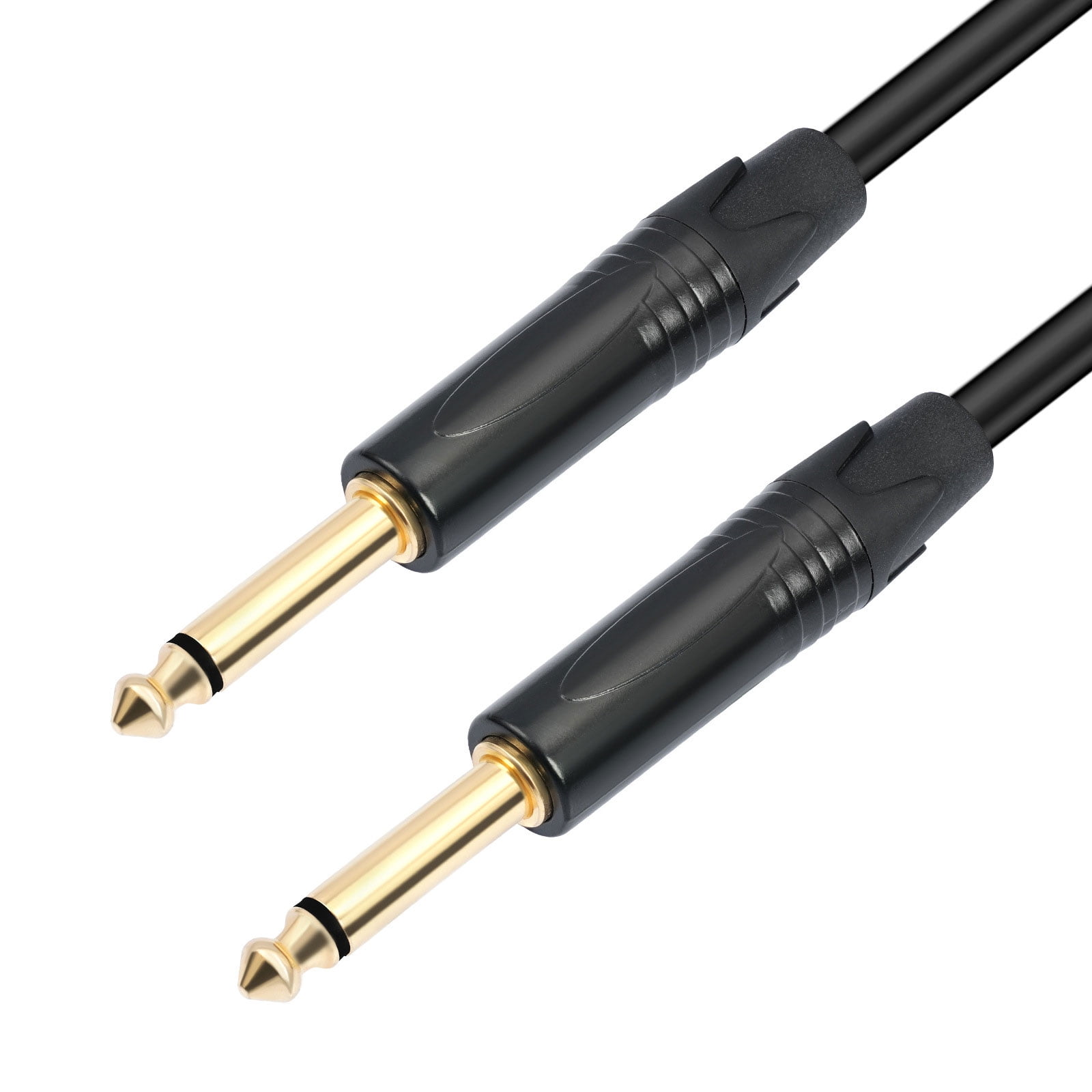 1/4" Male To Male Guitar Cable 1/4inch Guitar Instrument Cable For Electric Guitars And PA Systems Signals Transmission