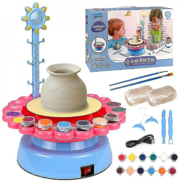 Machine à céramique pour roue de poterie pour enfants 