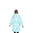 thumbnail image 3 of SUNSIOM Pyjama pour Enfants Couverture Réversible avec Capuche pour Enfants, 3 of 6