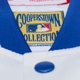 thumbnail image 6 of Men's Mitchell & Ness White Los Angeles Dodgers Cooperstown Collection Arctic Lightweight Satin Full-Snap Jacket, 6 of 7