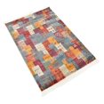 thumbnail image 4 of Unique Loom Native Abstract Contemporary Area Rug, Red/Yellow/Green, 35" x 25", 4 of 4