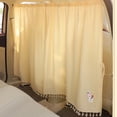 thumbnail image 4 of B Polyester Car Partition Curtain Sunshade Sliding Privacy Screen 10.24X8.28X0.79 Inch Style B, 4 of 7