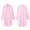 Pink, variant on Shirts for Women Spring Long Sleeve Solid Color Casual Tops Loose Plain Collared Blouses for Women Blue L