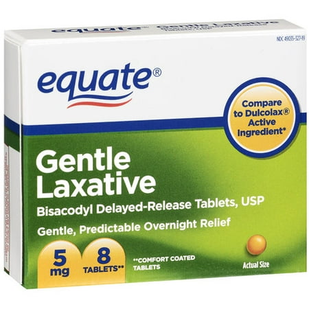 laxative gentle 5mg tablets equate ct