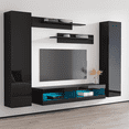 thumbnail image 2 of Fly AB1 34TV Wall Mounted Floating Modern Entertainment Center, 2 of 5