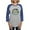Heather/Blue, variant on CafePress - Power Rangers Angel Grove Women's Baseball T Shirt - Womens Baseball Tee