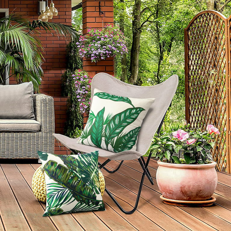 OTOSTAR Outdoor Throw Pillow Inserts - Pack of 18x18 Inch (Pack 2