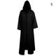 thumbnail image 2 of Men Cloak Coats Hooded Solid Loose Windproof Mens Trench Winter Long Cape PonchoS, 2 of 4
