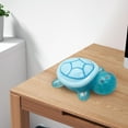thumbnail image 4 of LanSuare Glow-in-the-Dark Turtle Storage Box (17cm), Resin Garden Decoration & Easter DIY Craft, Lid Opens for Small Items, 4 of 6