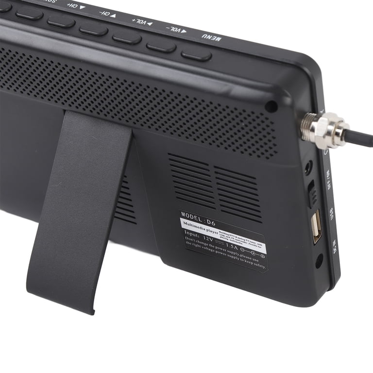 Suodoka 6 Inch Portable TV Color TFT LED Display Screen Pocket
