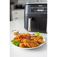 thumbnail image 4 of Restored Ninja® Foodi® DZ100 4in1, 8qt., 2Basket Air Fryer with DualZone™ Technology (Refurbished), 4 of 12