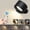 Black, variant on Leyfeng UP&Down LED Wall Sconce, Wall Mounted Lamps with Battery Operated, RGB Ambience Lights, 4 Color Temp, Dimming, Removable Charging, Touch&Remote Control, Light for Reading Bedside