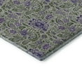 thumbnail image 4 of Addison Rugs Mayfield Washable Transitional Floral Olive Rectangle Rug, 9' x 12', 4 of 6