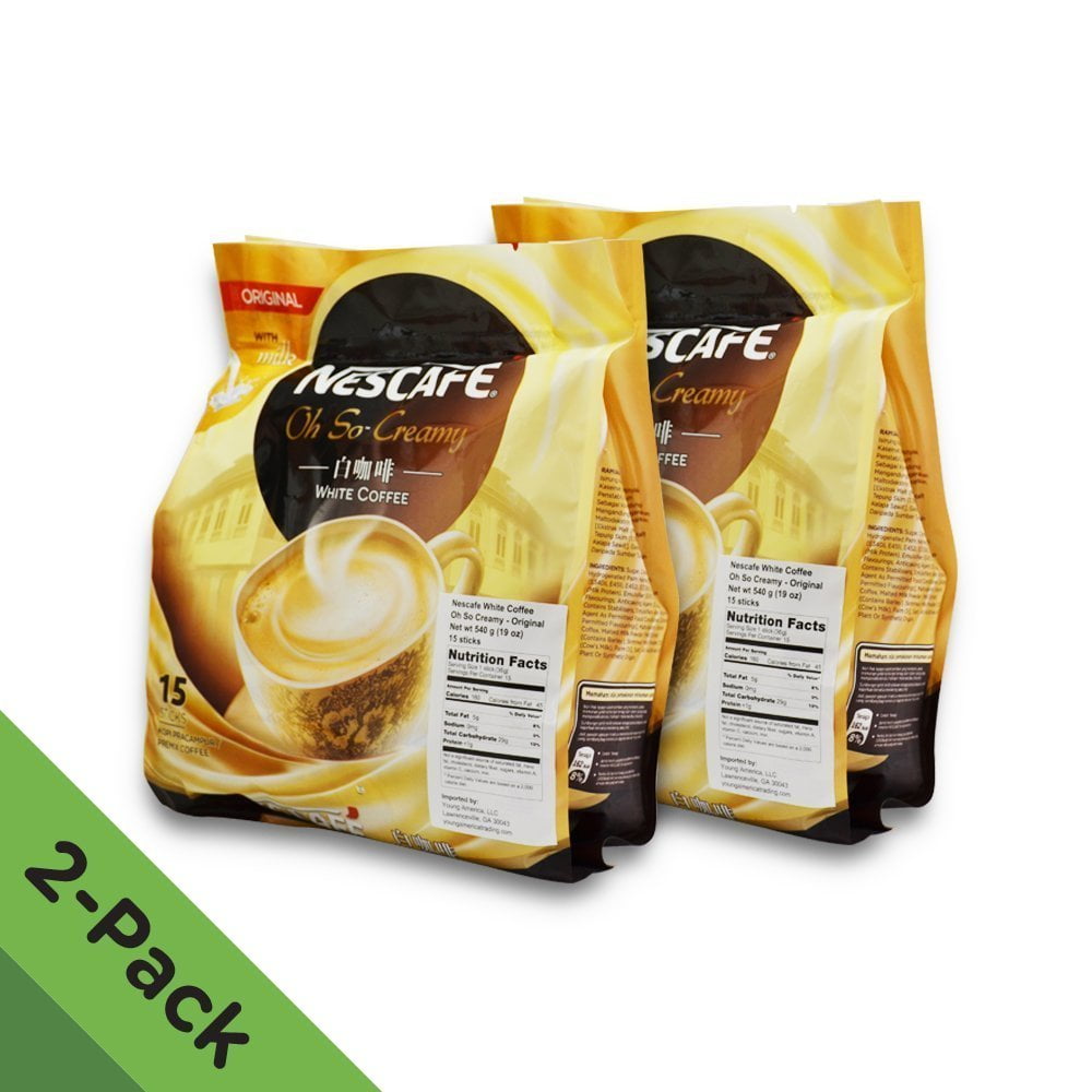 Nescafe Ipoh White Coffee (White Coffee Original, 2 Packs) Walmart