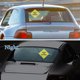 thumbnail image 3 of sweethay Paquete de 2 pegatinas para ventana de coche con señal de bebé a bordo, autoadhesivas, universales, para vehículos, camiones, Vehículos, repuestos y accesorios Mis, 3 of 6