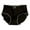 Black, variant on Mikilon 8-19 Years Students Girls Super Thin Underwear Middle Waist Seamless Comfortable Underpants