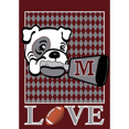 thumbnail image 1 of Dicksons Inc Jardín, Amor Bulldogs, 1 of 1