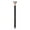 A, variant on Metal Retractable Pen with Faux Diamond, Smooth Ballpoint Ink, Elegant Crystal Design for Home or Office Use