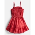 thumbnail image 2 of Weekend Academy Girls Smocked Ruffle Cotton Dress, Sizes 4-18, 2 of 3