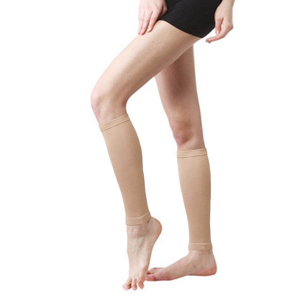 Sports Calf Wrap Elastic Leg Compression Sleeves Supports Pain Strain