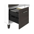 thumbnail image 3 of Bush Furniture Somerset 60W L Shaped Desk with Storage, Storm Gray/White, 3 of 8