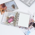 thumbnail image 3 of Sylvtty A6 Star Binder Cover Color-Changing PVC Notebook Cover with Reflective Design Transparent Spiral Planner Journal Sketchbook Accessories, 3 of 7