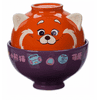 Disney 2022 Pixar Turning Red Mei Panda Ceramic Noodle Bowl Set New